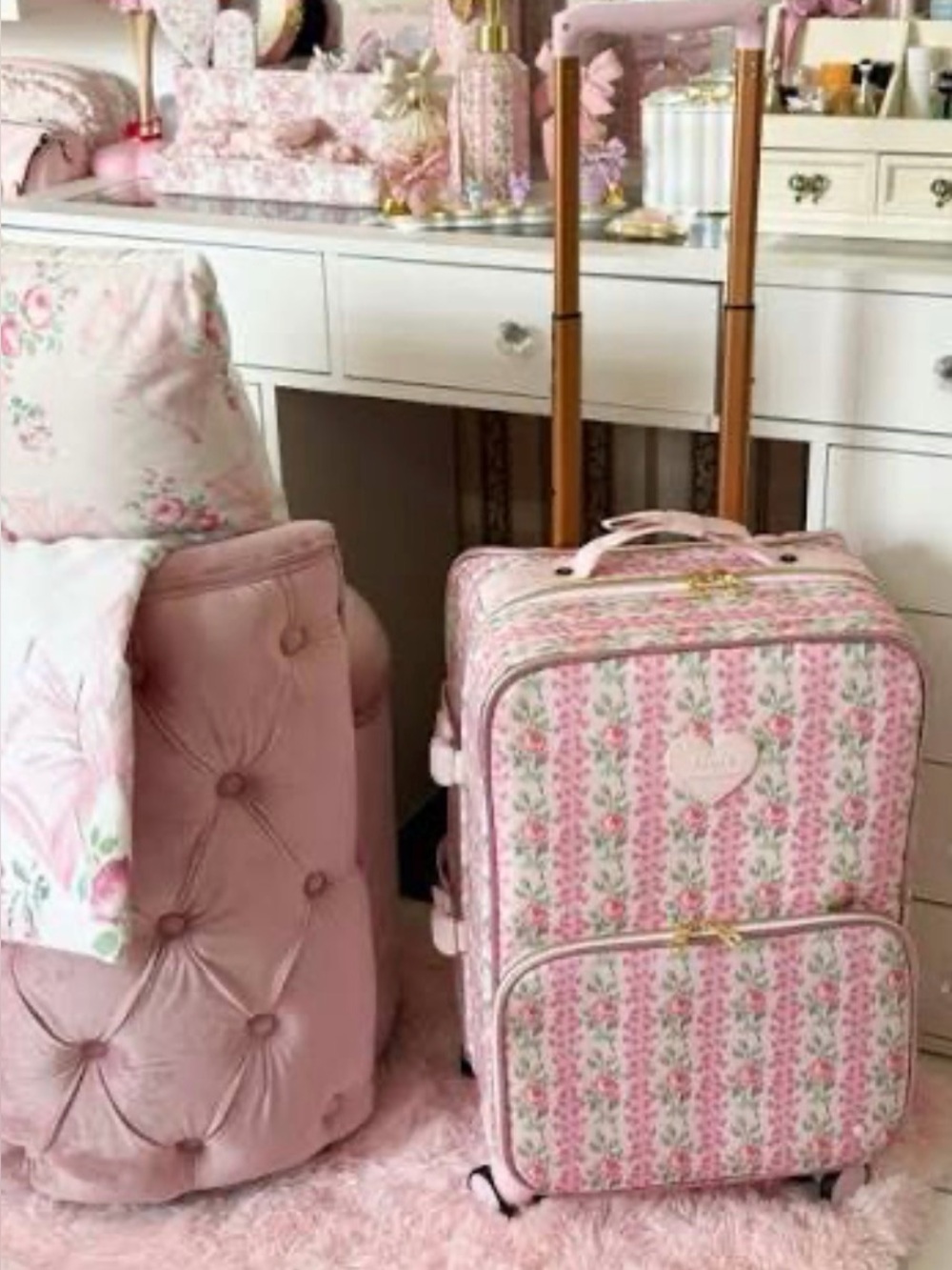 LoveShackFancy x State Logan Carry-on Luggage
